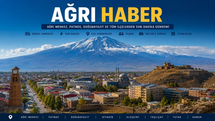 Ağrı Haber, Ağrı Merkez, Patnos, Doğubayazıt ve Tüm İlçelerden Son Dakika Gündemi