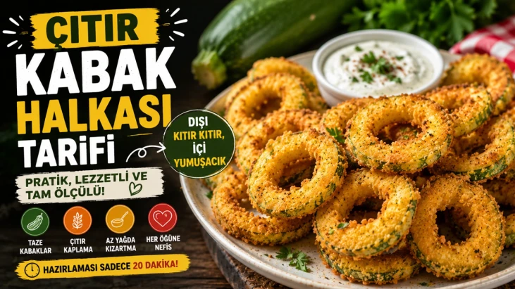 Çıtır Kabak Halkası Tarifi, Dışı Kıtır Kıtır, İçi Yumuşacık