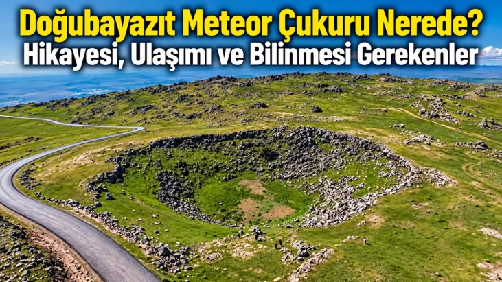 Doğubayazıt Meteor Çukuru Nerede? Hikayesi, Ulaşımı ve Bilinmesi Gerekenler