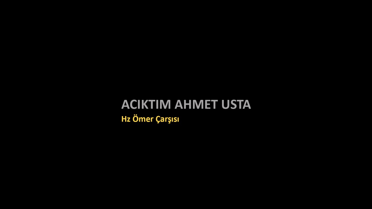 Acıktım Ahmet Usta (merkez)