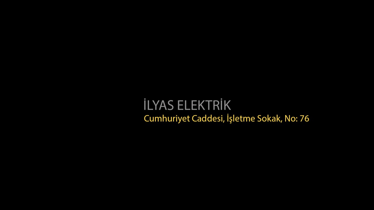 İlyas Elektrik Merkez