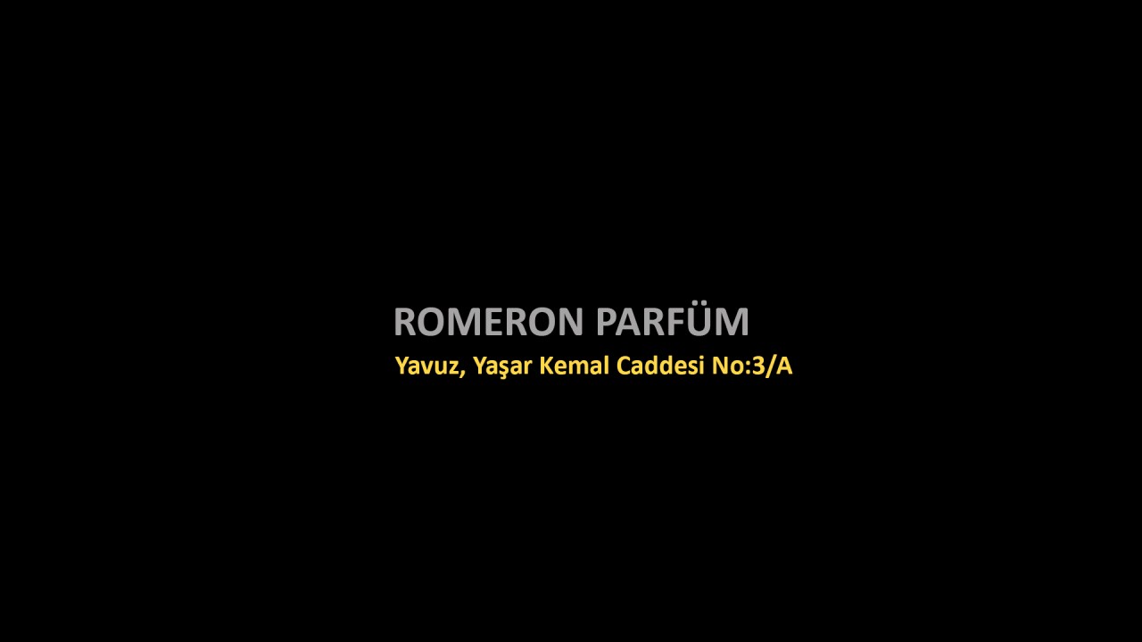 Romeron Parfüm ( Merkez )