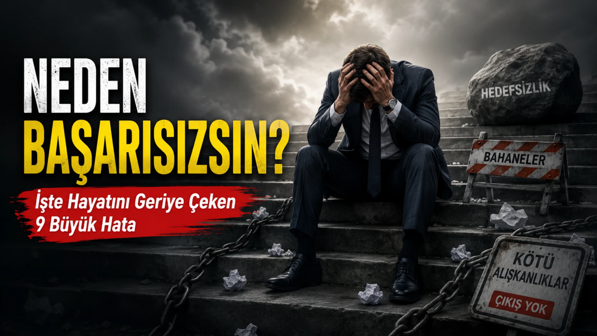 Neden Başarısızsın? İşte Hayatını Geriye Çeken 9 Büyük Hata