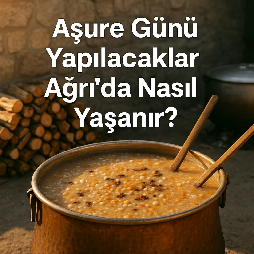 Aşure Günü Yapılacaklar, Ağrı’da Geleneksel Hazırlıklar