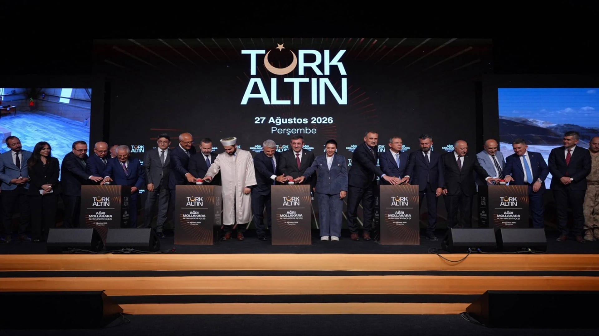 Ağrı’da Mollakara Altın Madeni Açıldı, 5 Yılda Yaklaşık 17 Ton Altın Üretimi Hedefleniyor