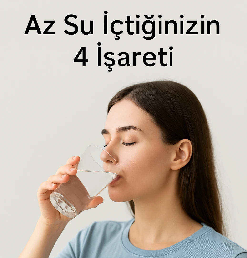 Az Su İçtiğinizin Belirtileri: Vücudunuzun Verdiği 4 Kritik Uyarı