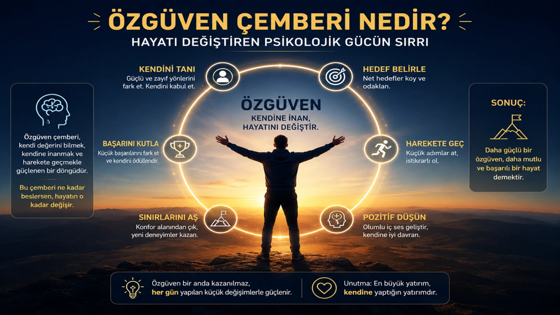 Özgüven Çemberi Nedir Hayatı Değiştiren Psikolojik Gücün Sırrı