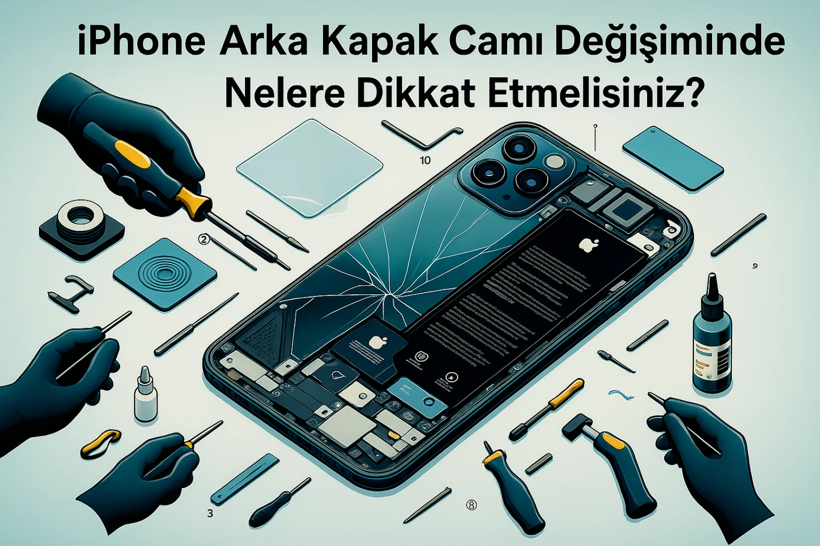 iPhone Arka Kapak Camı Değişiminde Nelere Dikkat Etmelisiniz?
