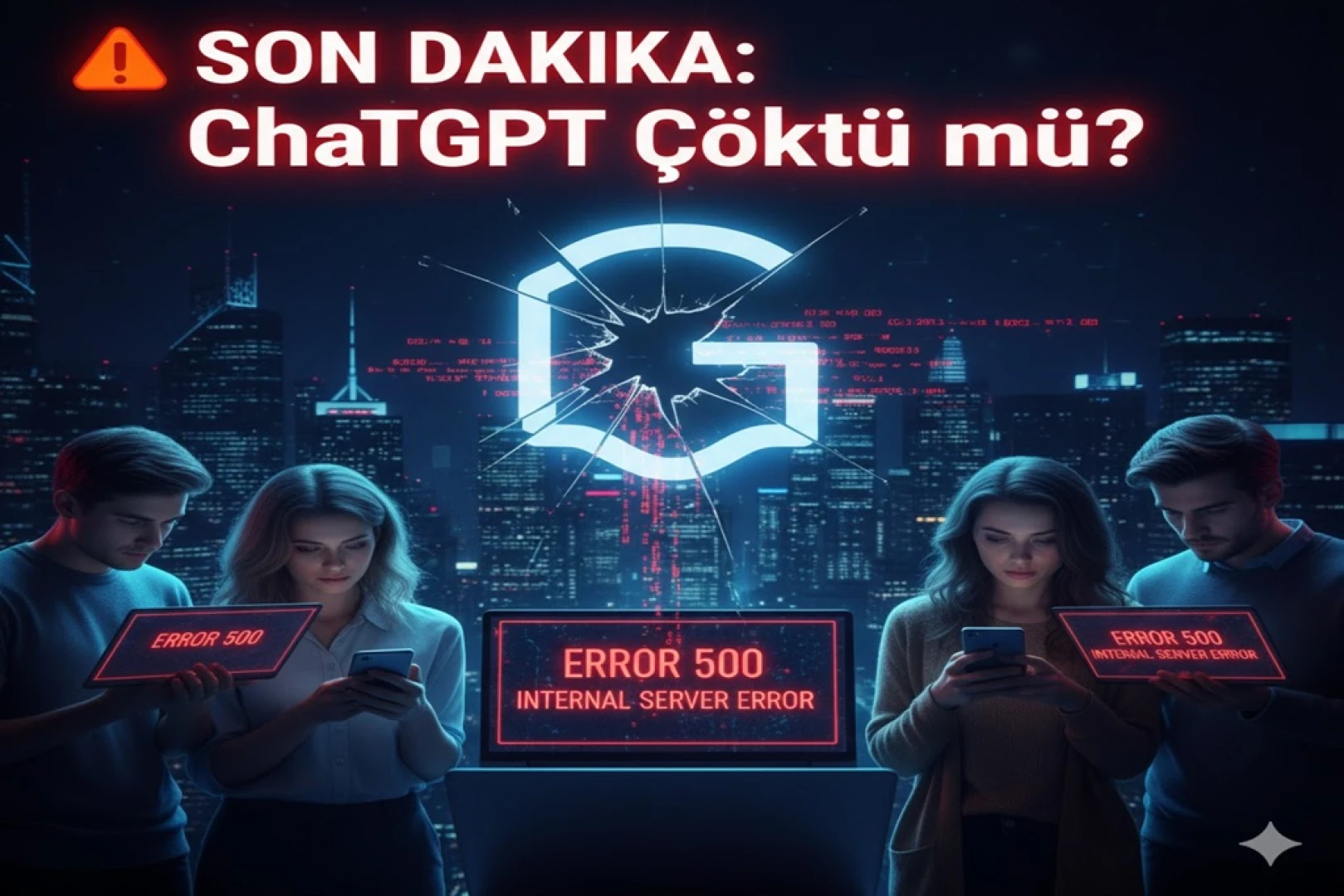 SON DAKİKA ChatGPT Çöktü mü? OpenAI'de Erişim Sorunları Yaşanıyor