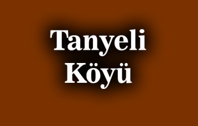 Tanyeli ( Miç ) Patnos