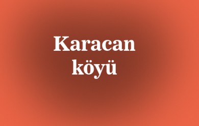 Karacan ( Qerecan ) Tutak